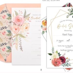 39 Floral Bridal Shower Invitations